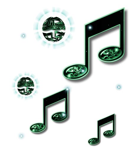 Green Music Note Png Clipart Best