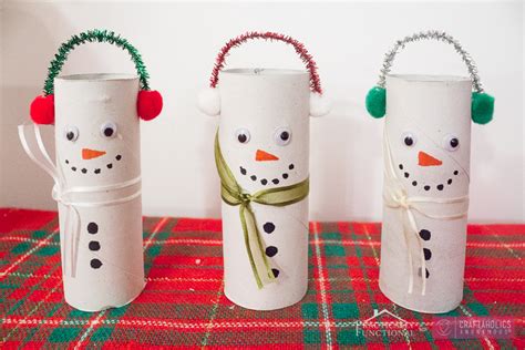 Craftaholics Anonymous Diy Toilet Paper Roll Snowmen