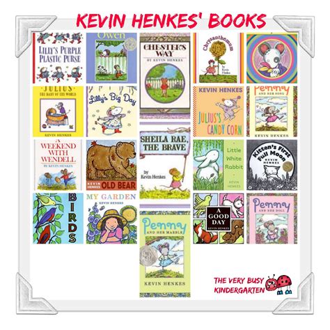The Very Busy Kindergarten Author Of The Month The Best Kevin