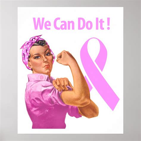Breast Cancer Awareness Poster Zazzle