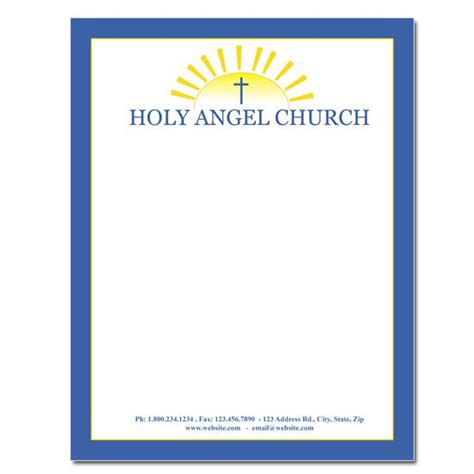 You have two options when including a quote. Church Letterhead | Modern Church Letterhead | DesignsnPrint