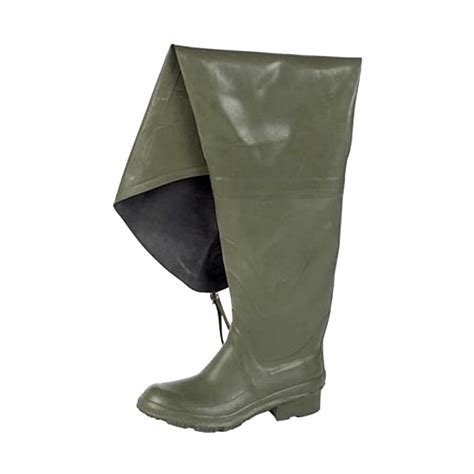 Dikamar Administrator Thigh Wader Mens Boots Plain Rubber Wellingtons Fs1131 Ebay