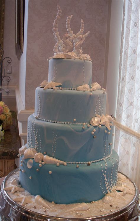 One Of My Favorite Disney Wedding Cakes Under The Sea Disney Wedding