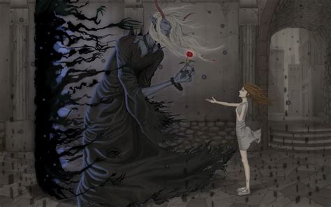 Original Anime Dark Fantasy Demon Girl Wallpaper