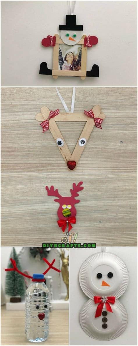 5 Easy To Do Christmas Crafts Out Of Ordinary Supplies