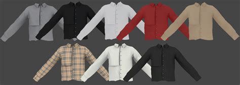 Bedm Ts4 Burberry Shirts “meshandtexture By Bedisfull If You Want Edit