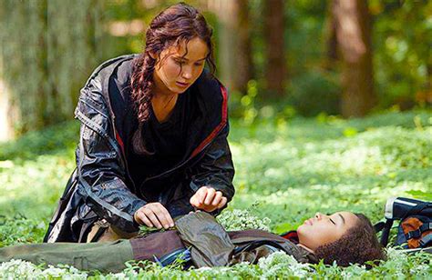 Hunger Games Death Of Rue