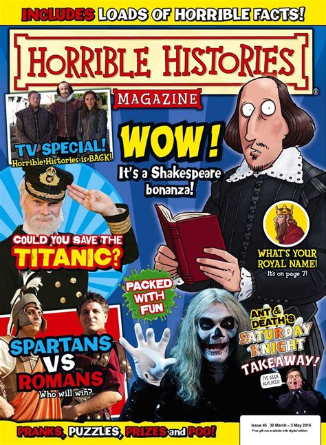 Horrible Histories Issue 45 Magazine Get Your Digital Subscription