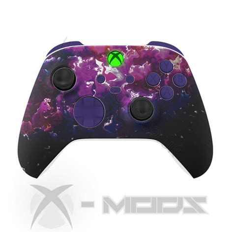Xbox One Series Rapid Fire Controller Magma Dark Purple Etsy