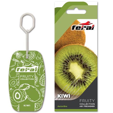 Air Freshener Hanging Feral Fruity Collection Kiwi Feral Car Care Fresheners