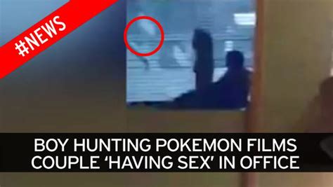 Office Couple Having Sex Filmed By Stunned Pokemon Go Player In Full