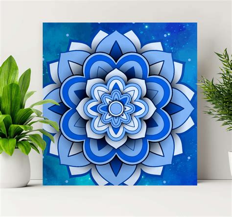 Blue Mandala Art Uk