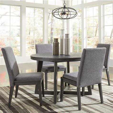 Have your kitchen table set benchmade. Signature Design by Ashley Besteneer Contemporary Round ...