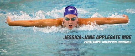 Jessica Jane Applegate Mbe Paralympic Champion Swimmer Active Edge Nutrition