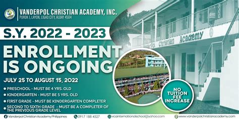 Vanderpol Christian Academy Philippines