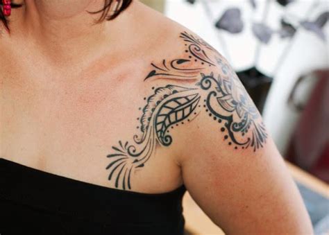 Tribal Shoulder Blade Tattoos Images For Women Tattoomagz › Tattoo