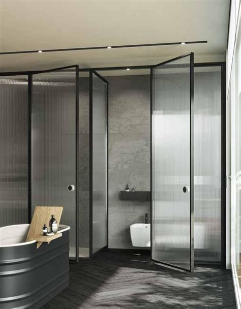 Niche Glass And Aluminium Shower Cabin With Hinged Door Suite By Vismaravetro