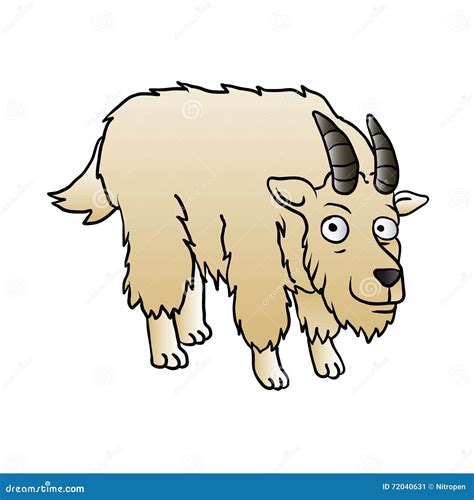 Goat Mascot Logo Goat Gaming Logo Cartoon Vector