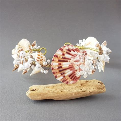Mermaid Crown Shell Crown Seashell Beach Wedding Headpiece Etsy