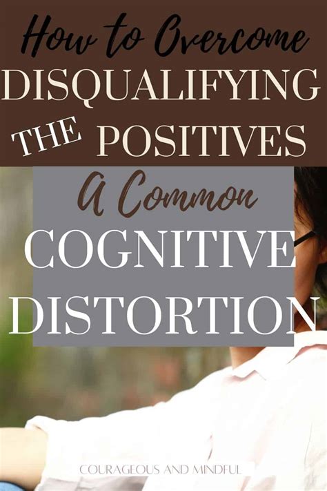 Overcoming Disqualifying The Positive A Cognitive Distortion