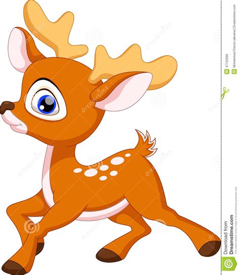 Cute Deer Cartoon Stock Illustration Illustration Of Cute