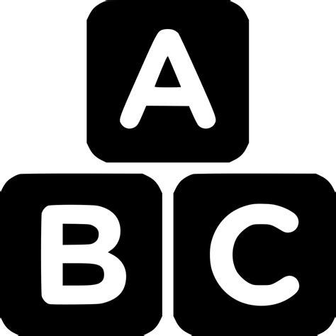 Abc Blocks Svg Png Icon Free Download 554095 Onlinewebfontscom