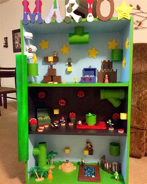 Super Mario Playhouse For Kids Mario Crafts And Party Decor