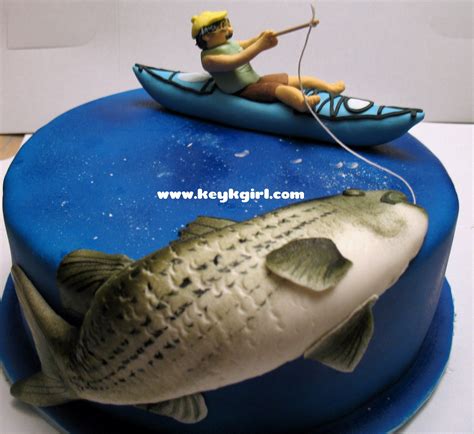 Fishing birthday cake something fishy fly fishing cake another of our cakes from this. Fish cake birthday, Fish cake, Fisherman cake