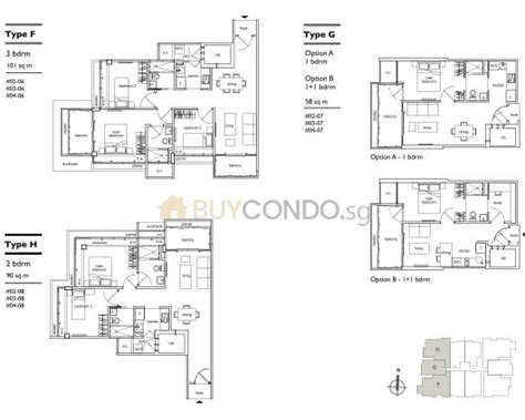 East Bay Condominium Floor Plan Buy Condo Singapore