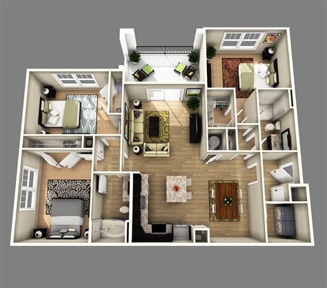Inspirasi Desain Rumah Minimalis 3 Kamar 1 Mushola - Ide Rumah