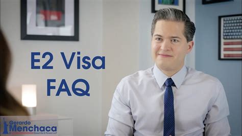 E2 Visa Frequently Asked Questions Usa 2020 Youtube