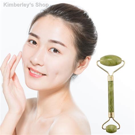 Double Head Facial Massage Roller Jade Face Slimming Shopee Philippines