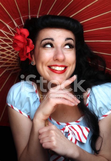 Posing Pin Up Girl Stock Photo Royalty Free Freeimages
