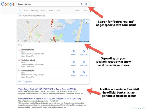 Below you will find an interactive google map which will tell you where there are food banks located near you. How to Find Bank Branch Locations Near Me | Online banking ...