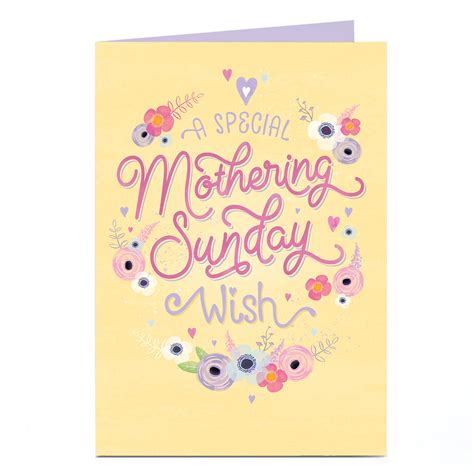 Buy Personalised Mothers Day Card Mothering Sunday For Gbp 179 Card Factory Uk