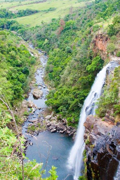 Premium Photo The Elands River Waterfall At Waterval Boven In