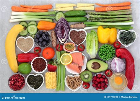 Healthy Food For Fitness Stock Photo Image Of Choice 131774294