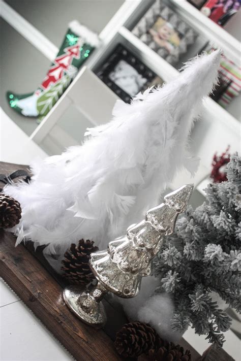Diy Feather Christmas Tree