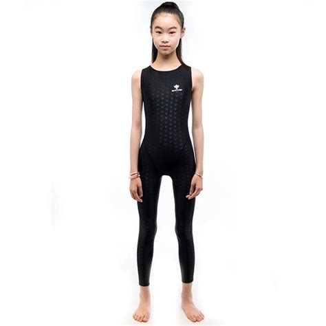 buy girls swimming swimwear quick drying personal comfort teen professional