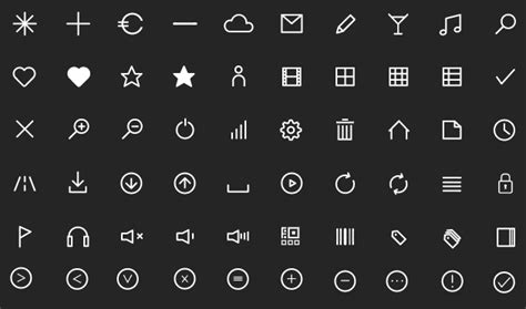 Free 60 Outline Ui Icons Vector Titanui