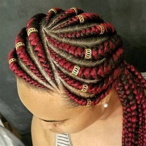 First, you create a starter braid using your natural hair, then add synthetic braiding hair is to create a long cornrow that looks super natural. 20 Impressive Ghana Braids for an Ultimate Diva Look ...