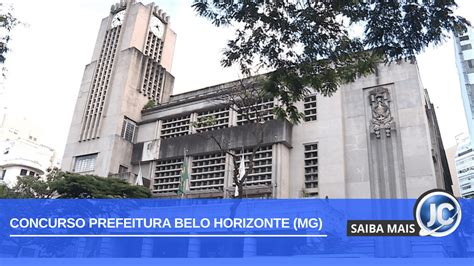 Concurso Prefeitura De Belo Horizonte Mg Abre Inscrições Para 1084 Vagas Confira