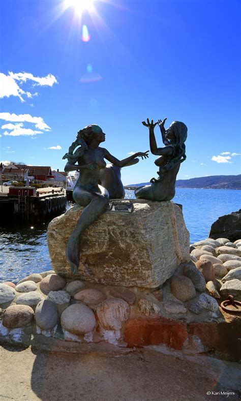 Mermaids Drøbak City Norway Beautiful Norway Norway Vacation