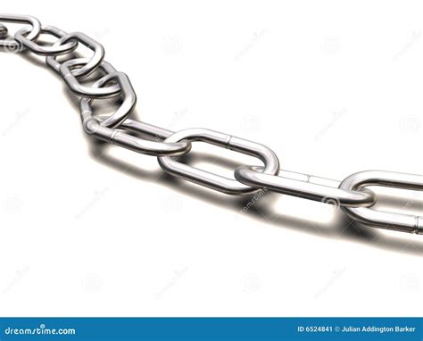 Steel Chain Stock Image Image Of Metaphor Security Dependancy 6524841