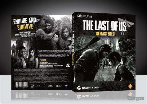 viewing full size the last of us remastered box cover