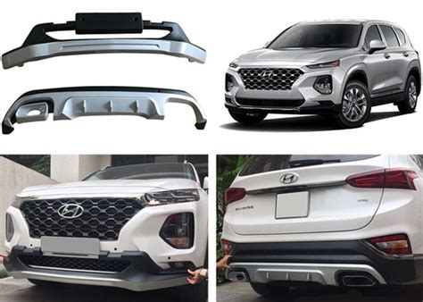 Hyundai All New Santafe 2019 Auto Accessories Rear And Front Car