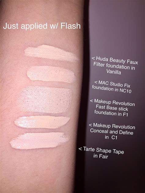 MAC NC10 Studio Fix Fluid Foundation Dupes - All In The Blush