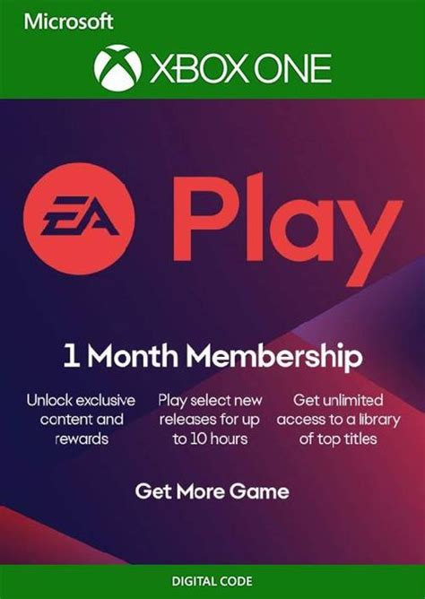 Ea Access 1 Month Subscription Trial Xbox One Cdkeys