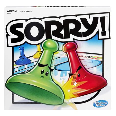 Sorry Board Game Hasbro
