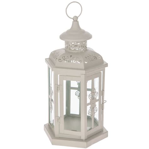 I have been shopping at hobby lobby for as long as i can remember. White Metal Lantern With Handle | Hobby Lobby | 302752